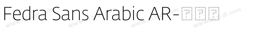 Fedra Sans Arabic AR字体转换